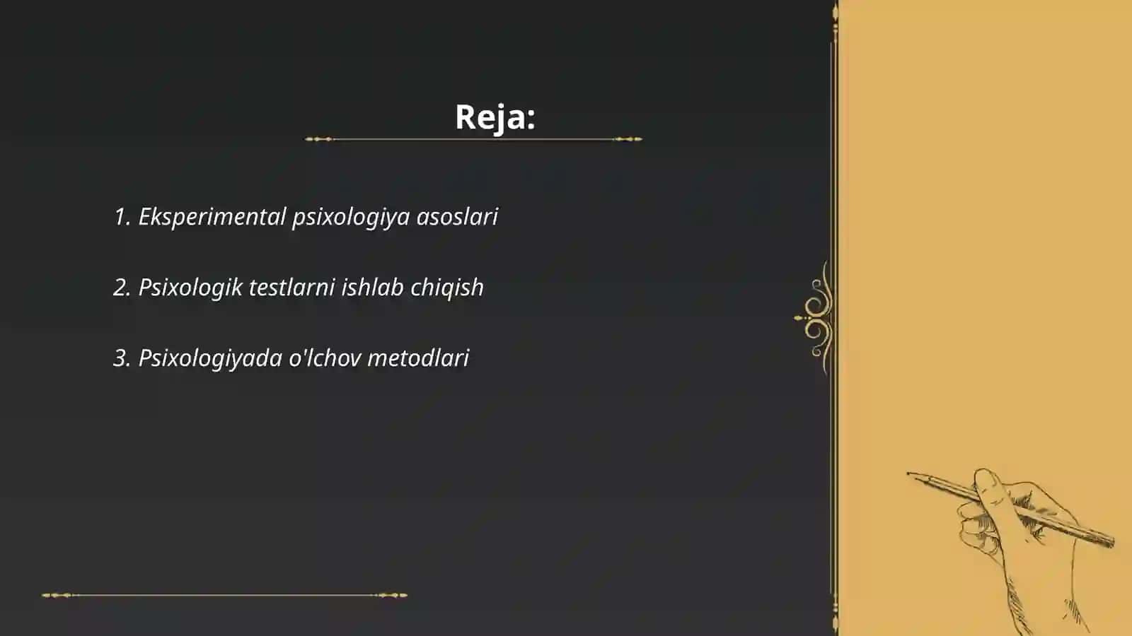 Psixologiyada eksperimental paradigma 2