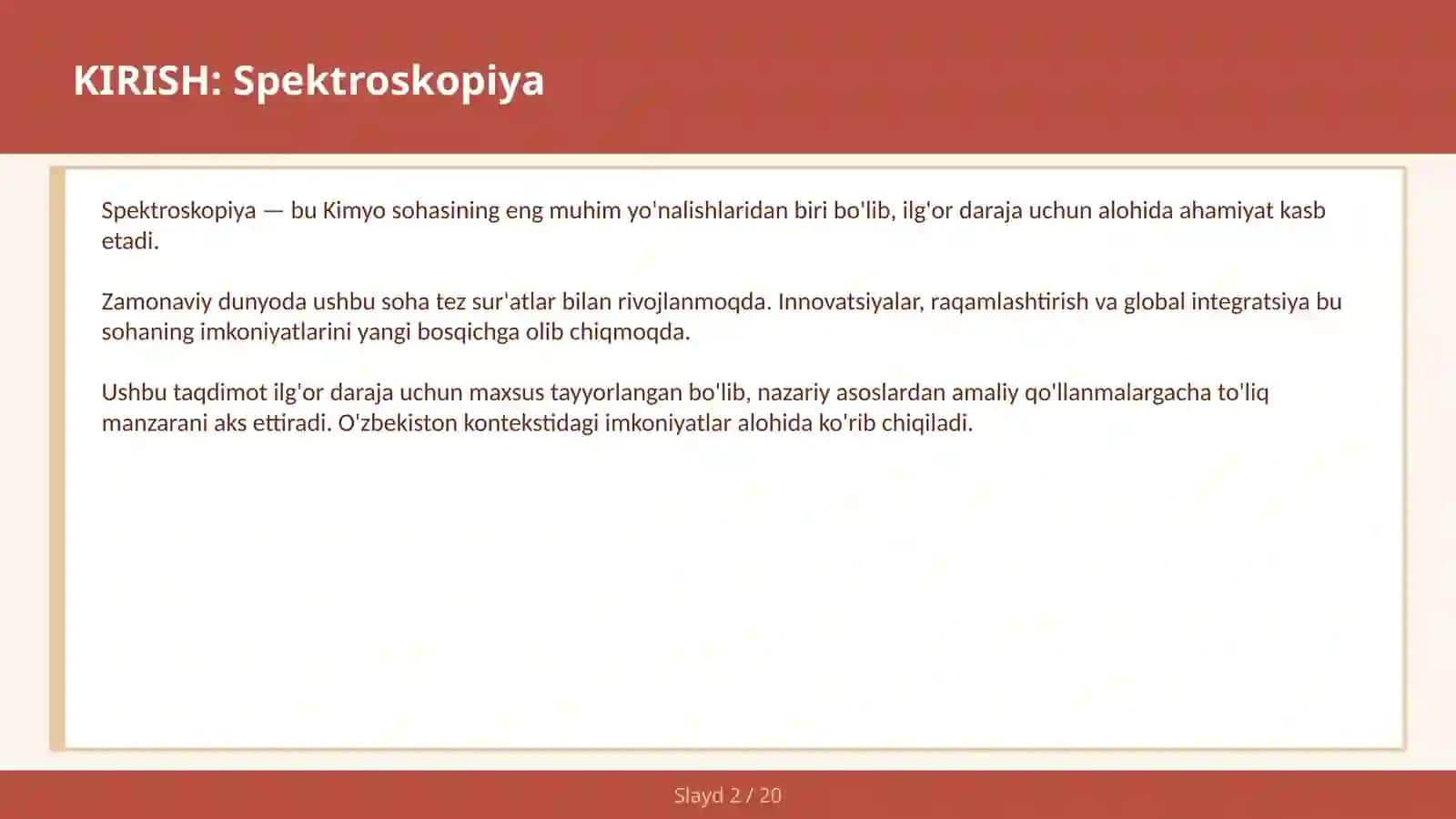 SPEKTROSKOPIYA 2