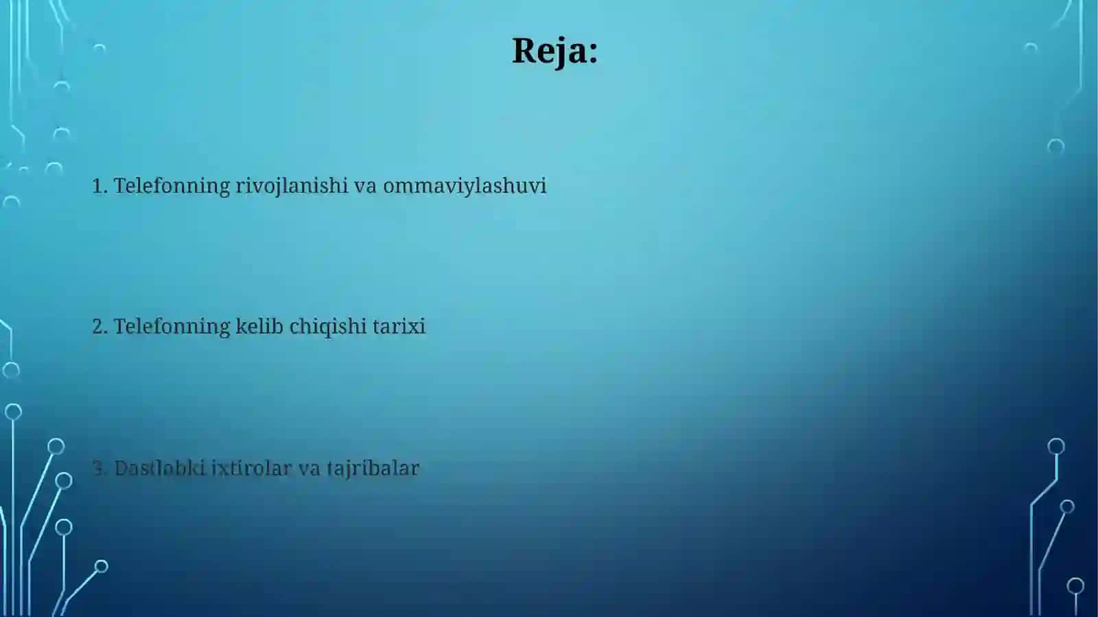 Telefonning kelib chiqish tarixi 2