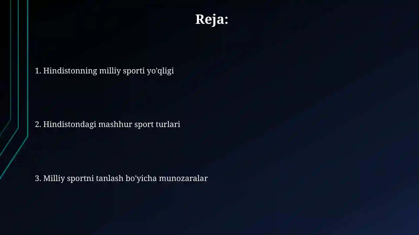 Hindiston milliy sporti 2