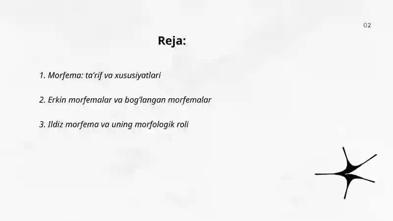Morfema va uning turlari 2