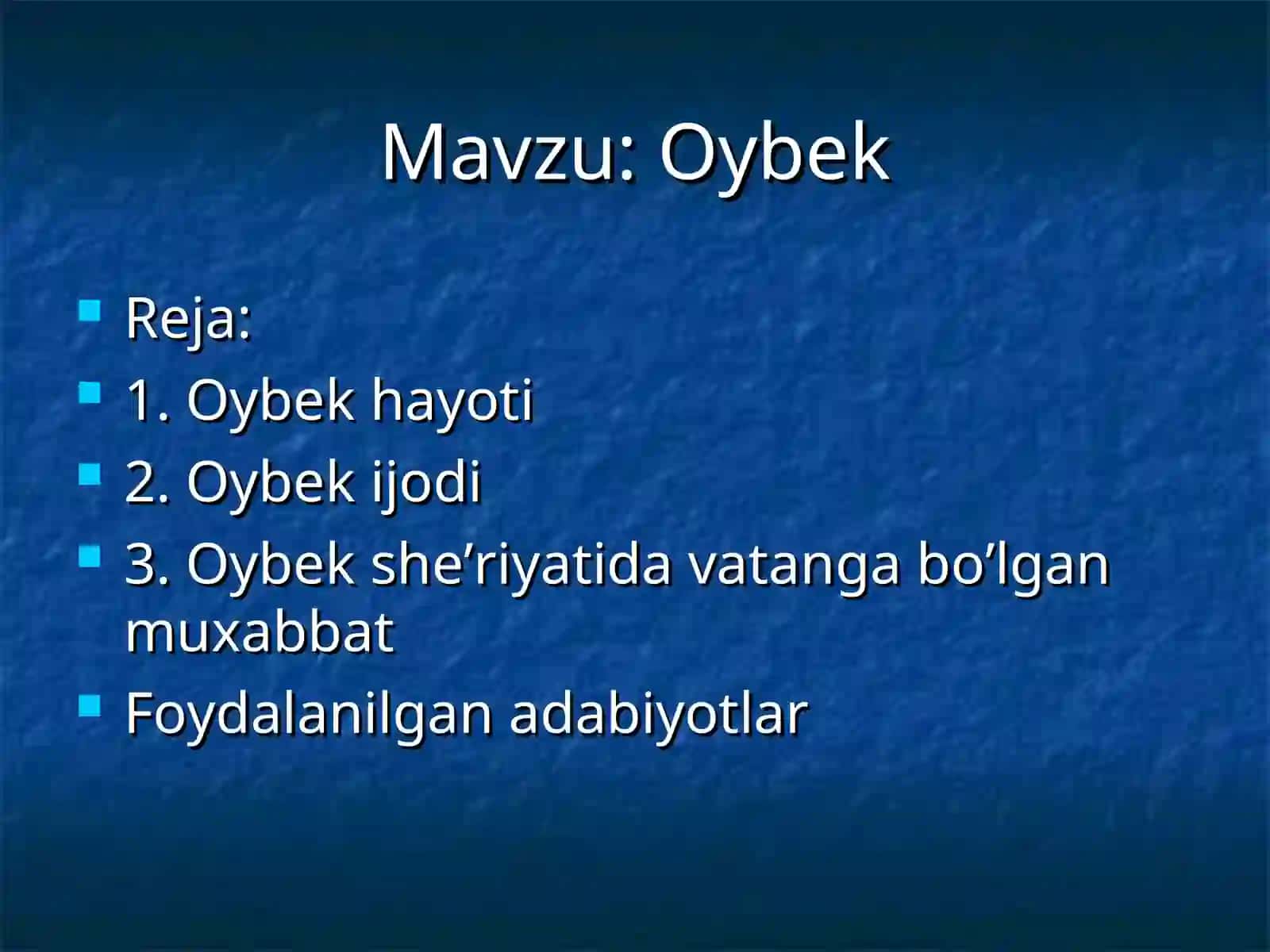 Oybek 2