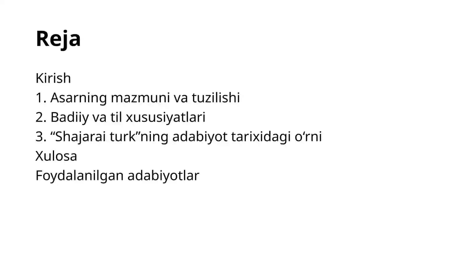 Shajarai turk 2