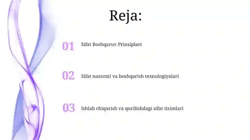 Ishlab chiqarish va qurilish sohasida sifat boshqaruvi menejmenti 2