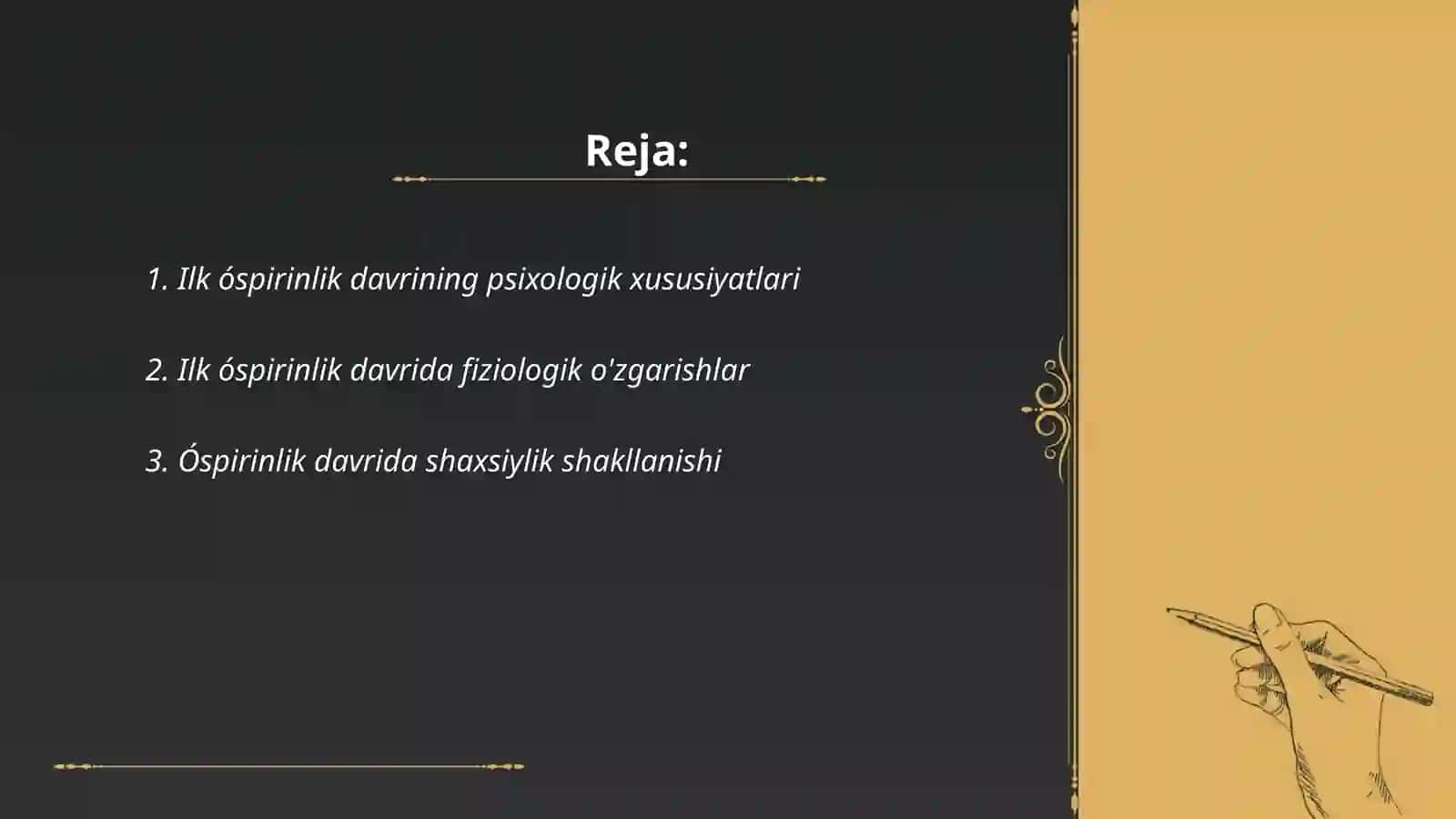 Ilk óspirinlik davri 2