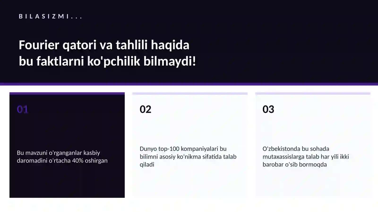 MATEMATIKA — UY VAZIFALARI 2