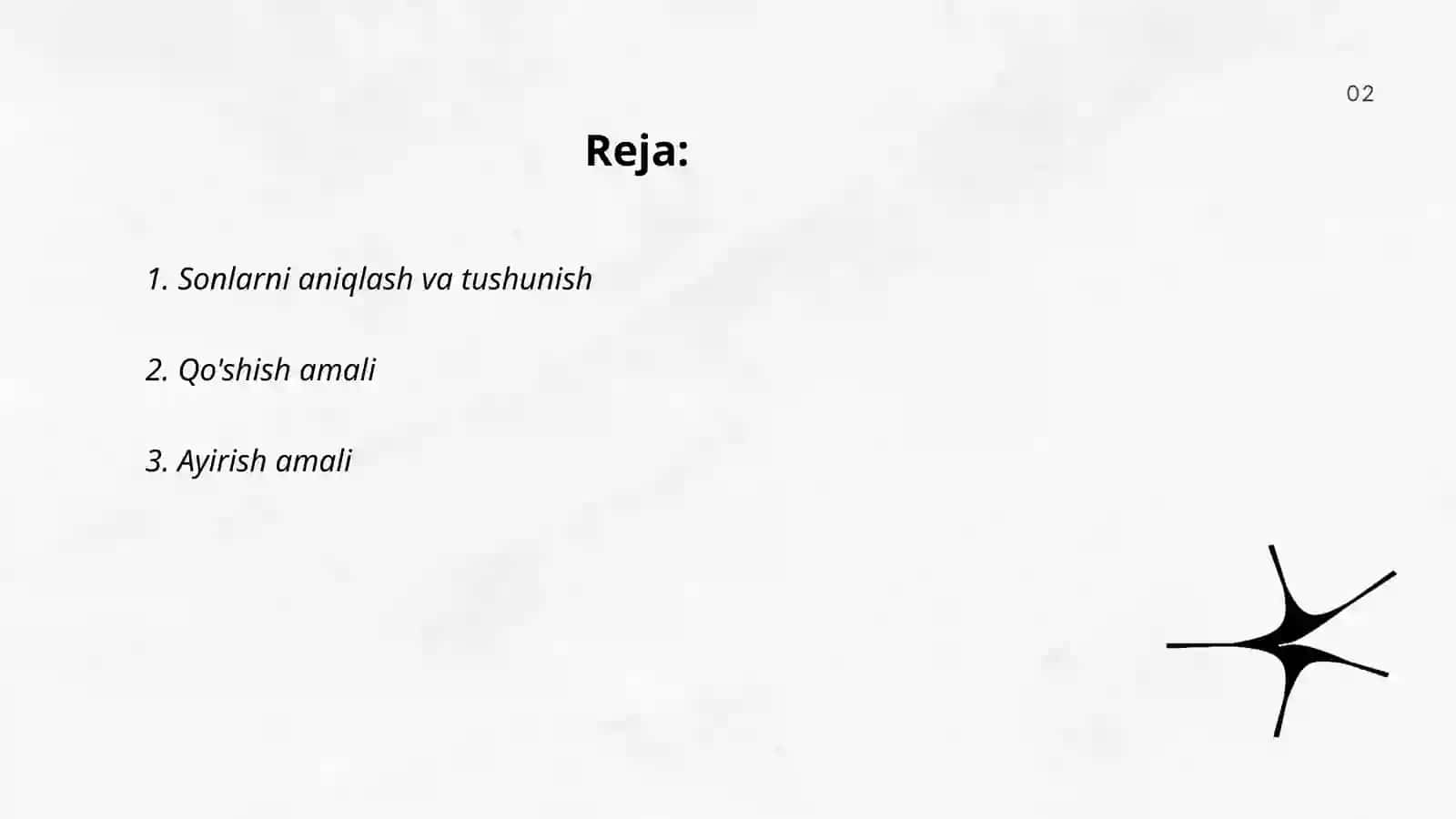 Sonlarni aniqlash va tushunish 2