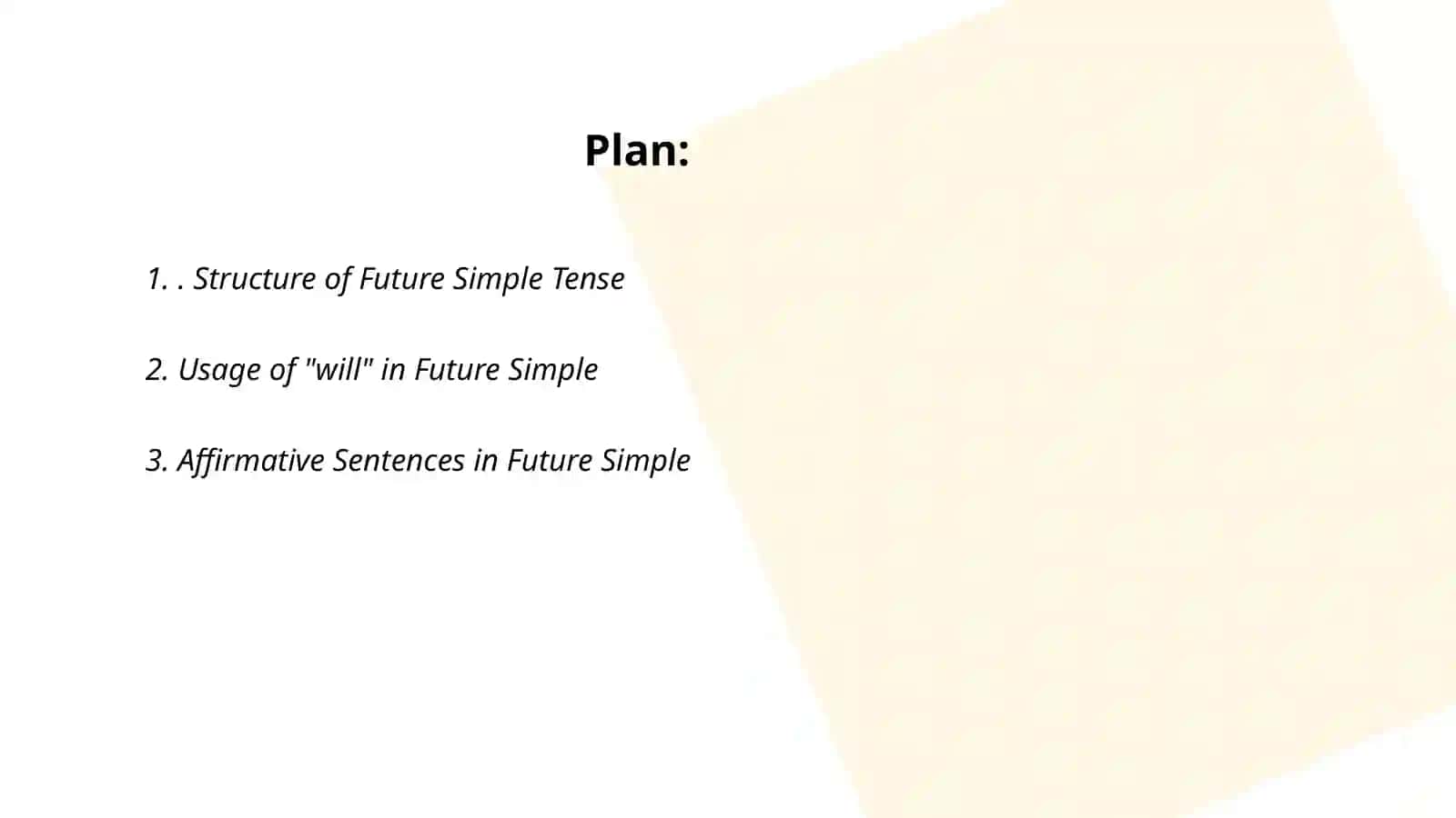 Future Simple 2
