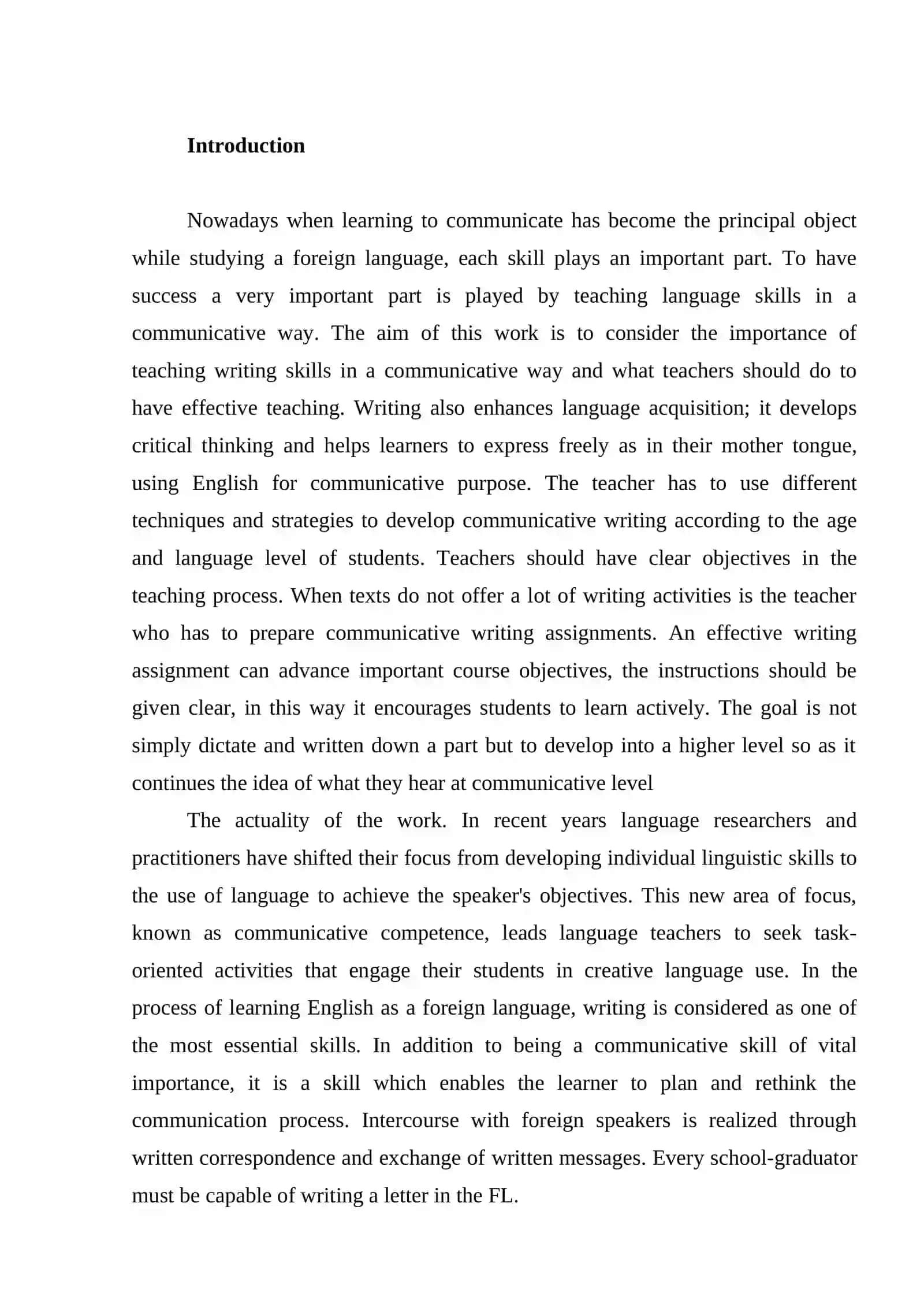 TEACHING WRITING SKILLS IN FOREIGN LANGUAGES 2