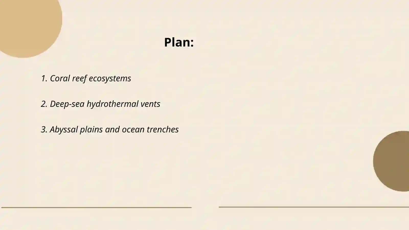 Coral reef ecosystems 2