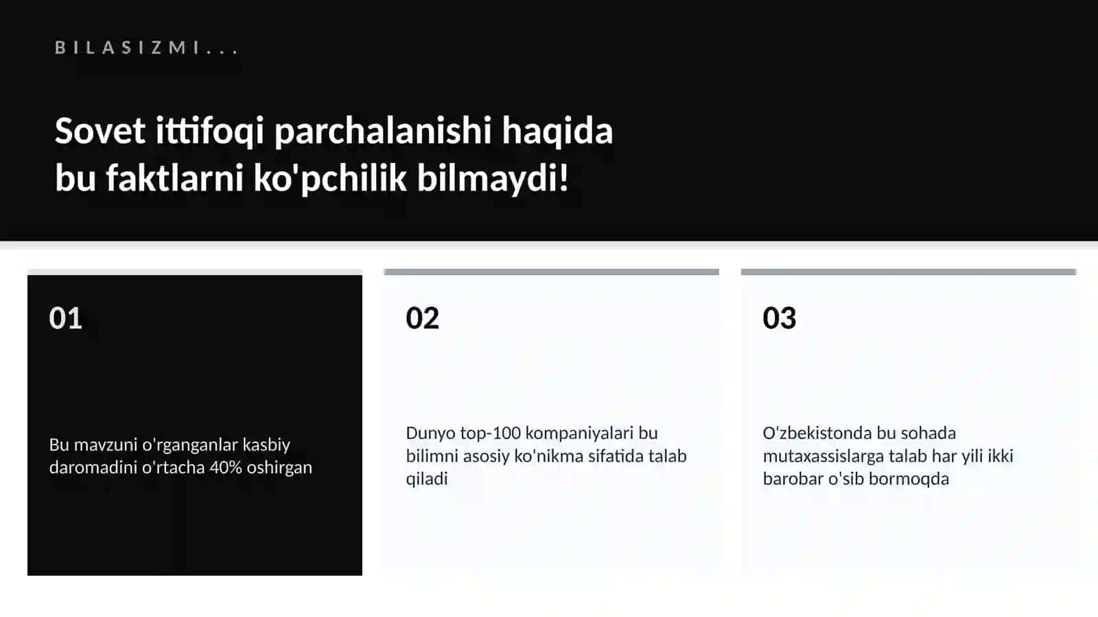 Sovet ittifoqi parchalanishi 2