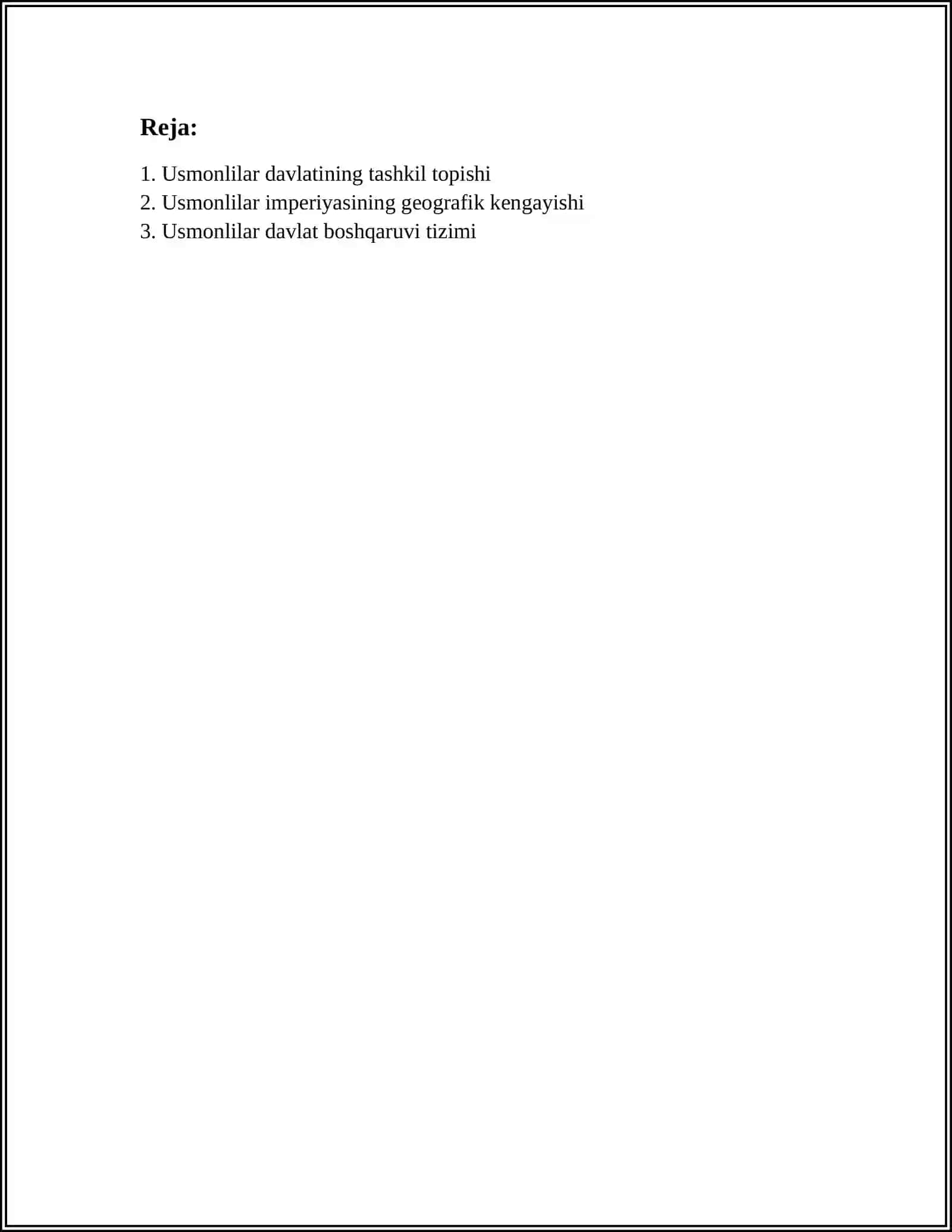 USMONLILAR TARIXI 2