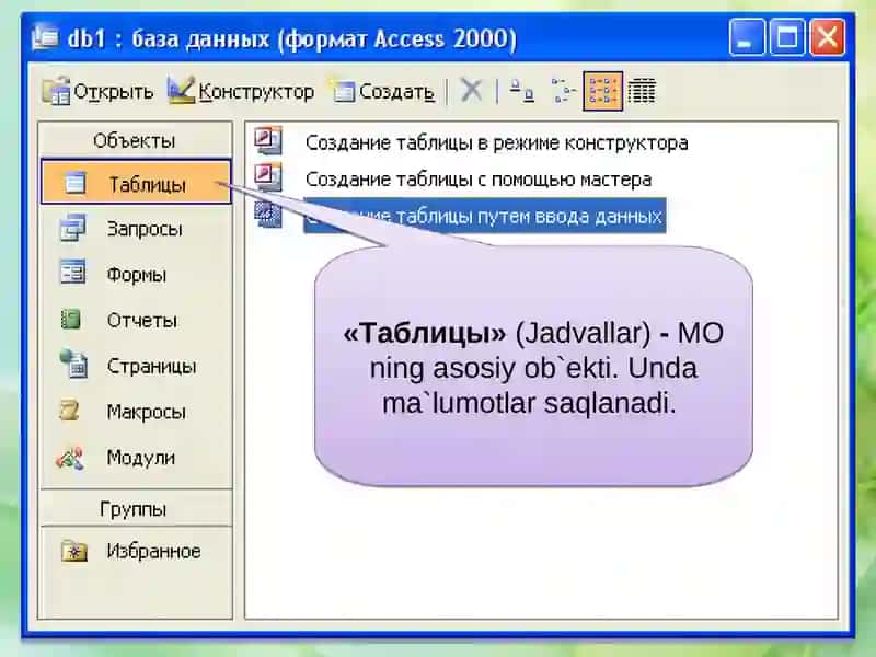 Jadvallar (Таблицы) 2