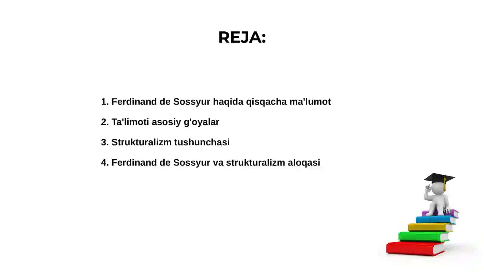 Ferdinand de Sossyur ta'limoti va strukturalizm 2