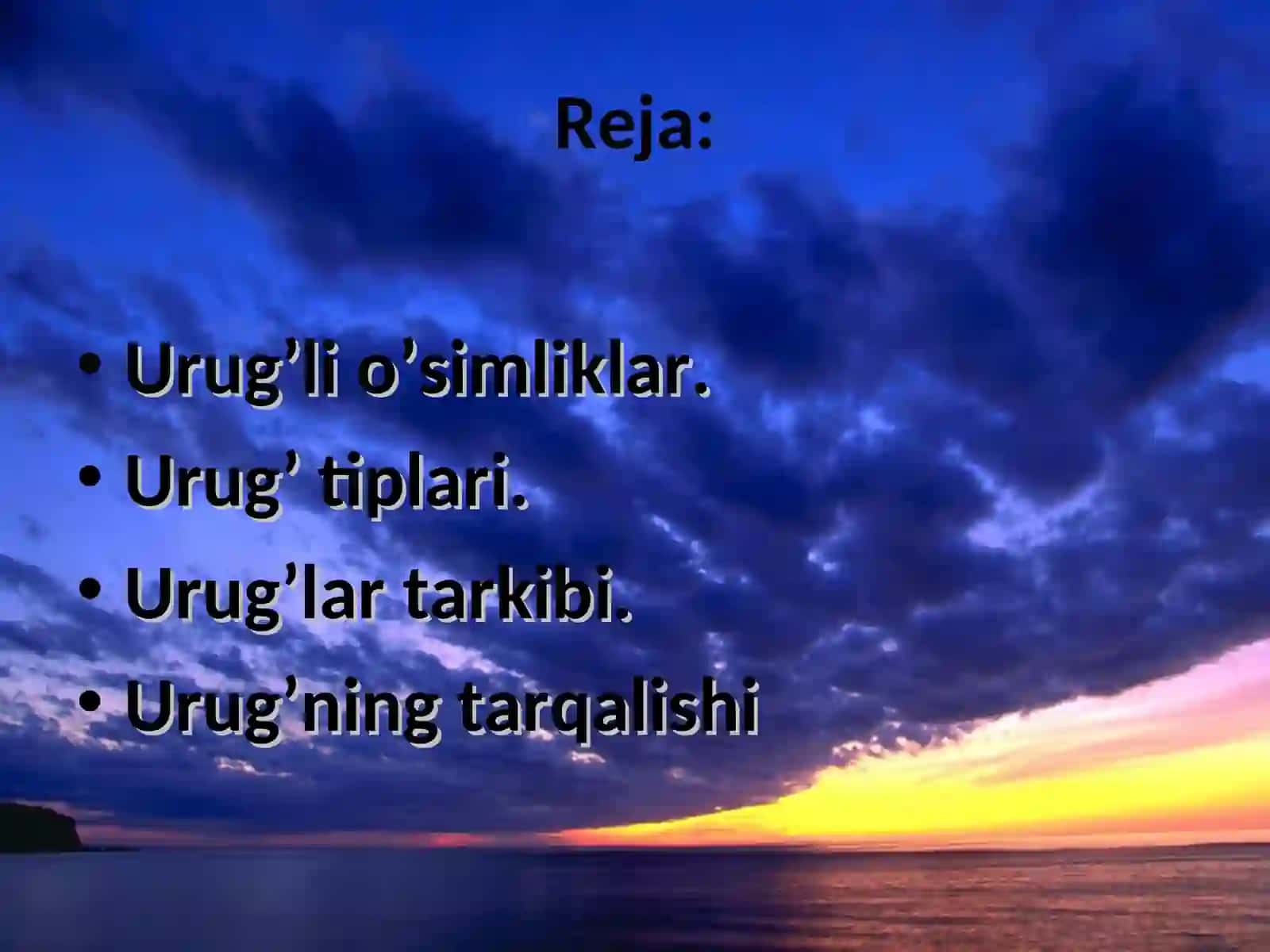 Urug’ 2