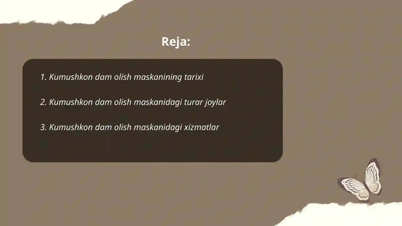 Kumushkon dam olish maskani 2