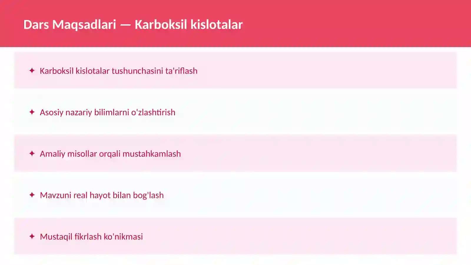 Kimyo Ketonlar Dars ishlanmasi 2