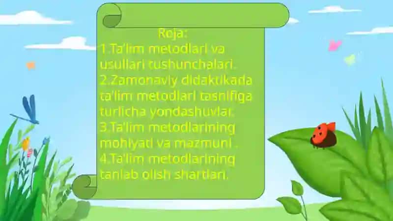 Ta’lim Metodlari 2