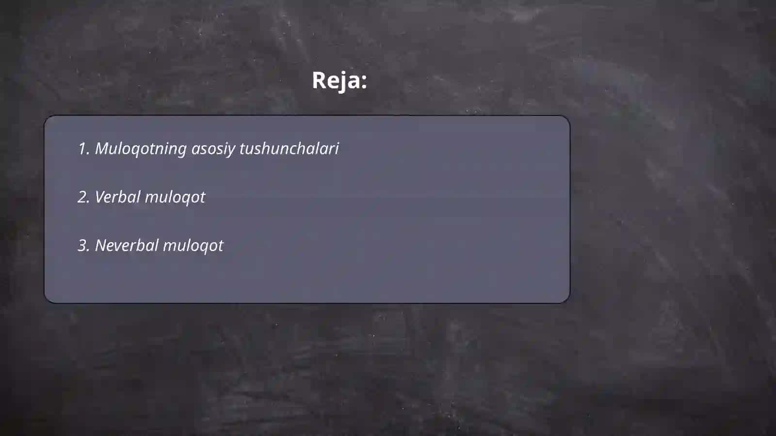Muloqot 2
