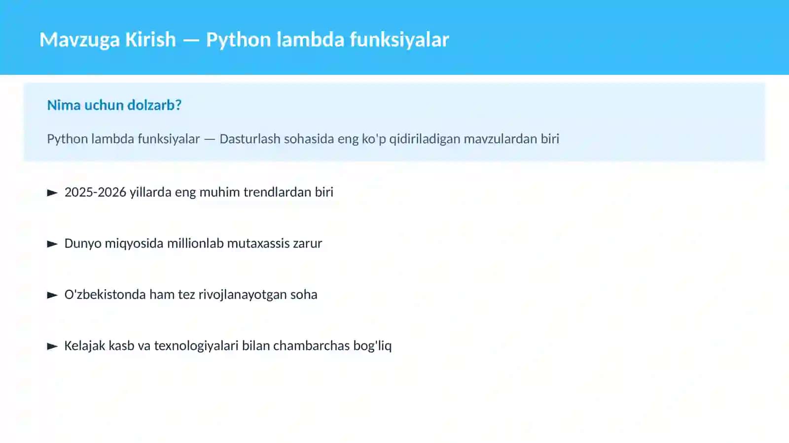 Python lambda funksiyalar 2