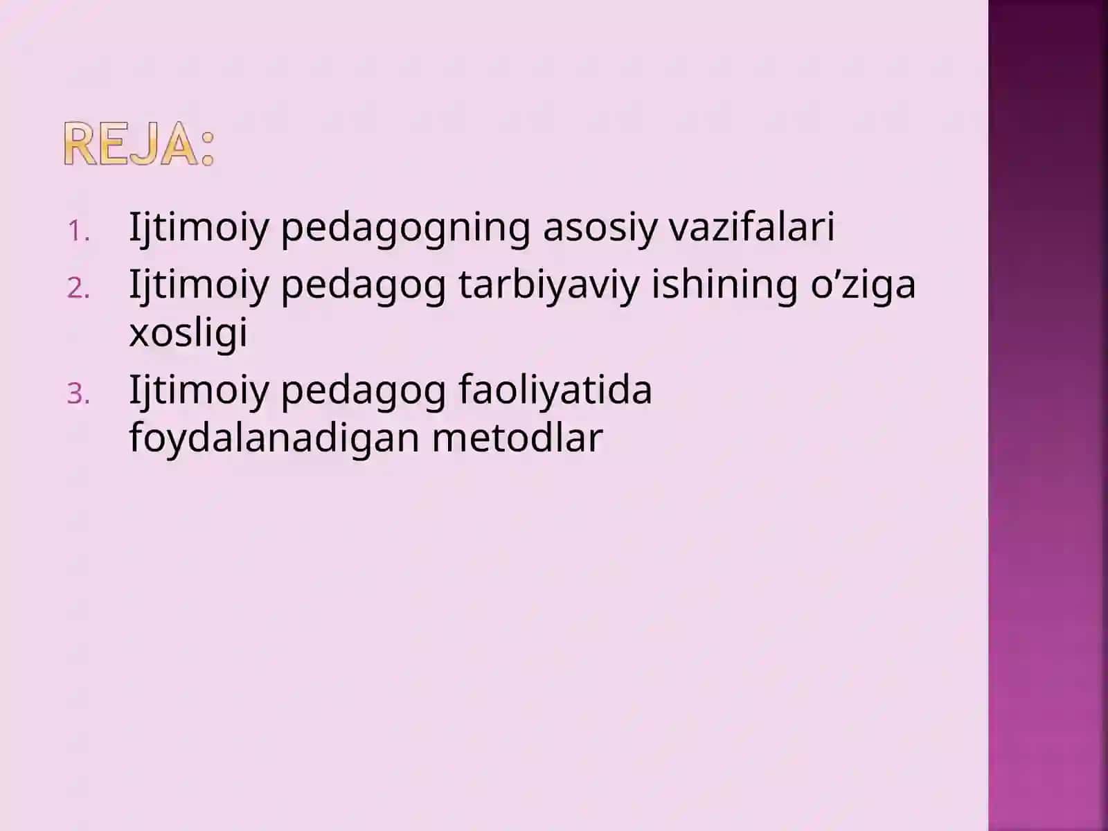 Ijtimoiy pedagogning kasbiy faolyati 2