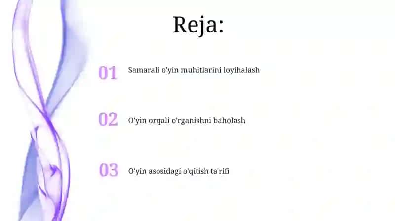 Samarali o'yin muhitlarini loyihalash 2