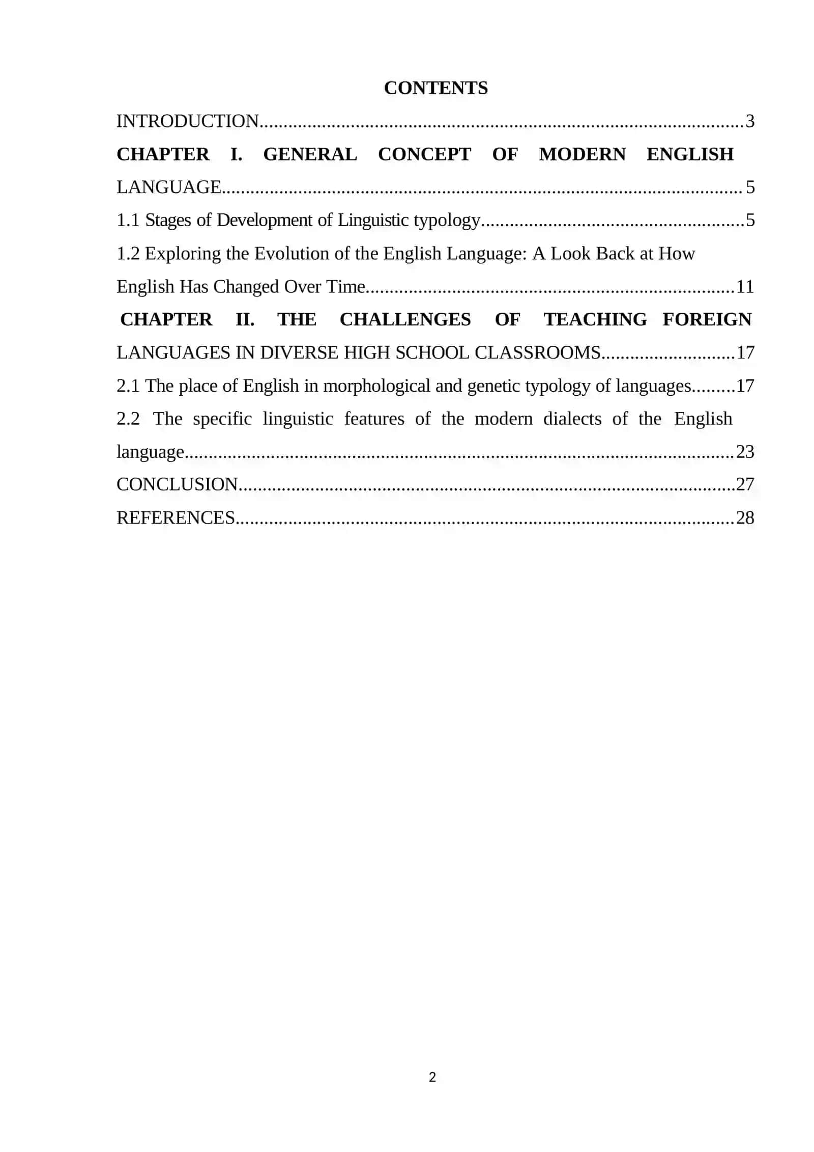 THE CHALLENGES OF TEACHING FOREIGN LANGUAGES IN DIVERSE HIGH SCHOOL CLASSROOMS 2