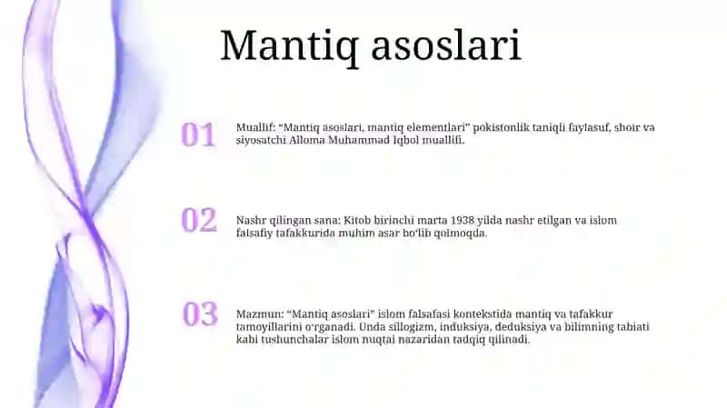 Mantiq Elementlari 2