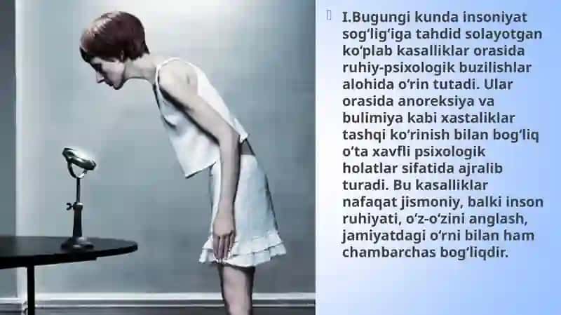 Anoreksiya. Bulimiya 2