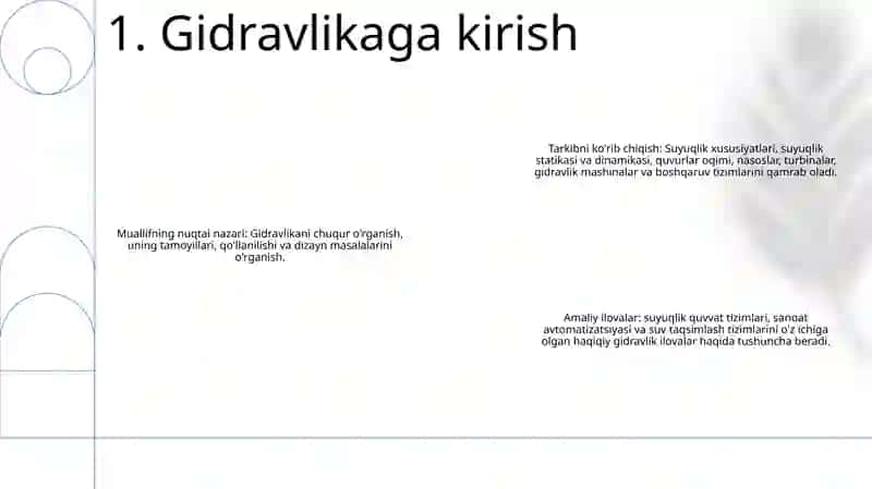 Gidravlika Asoslari 2