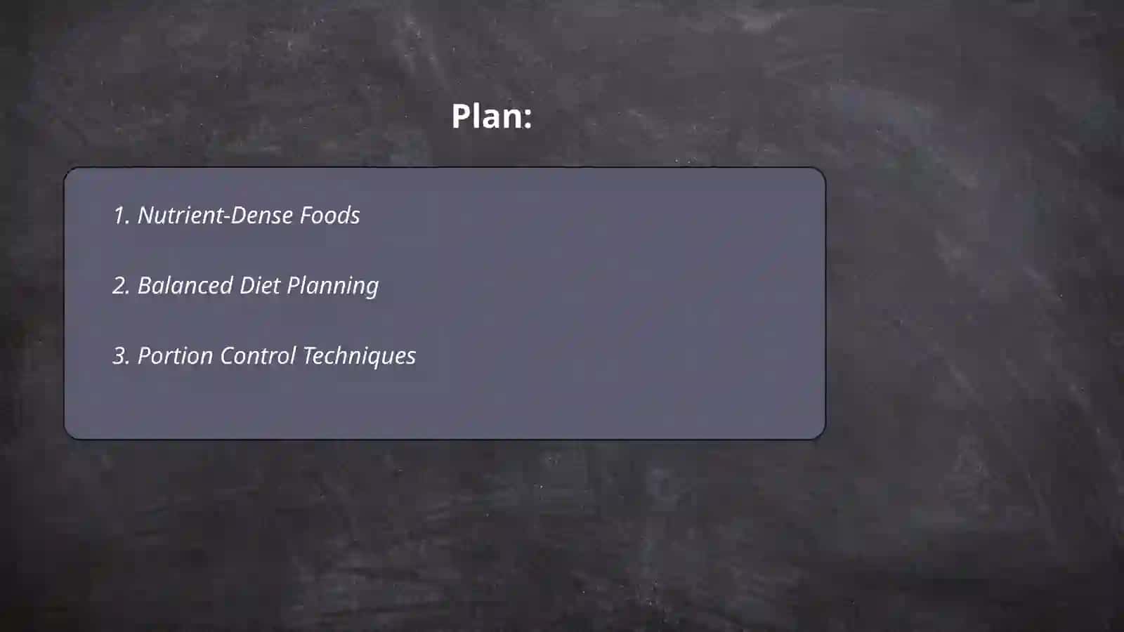 Nutrient-Dense Foods 2