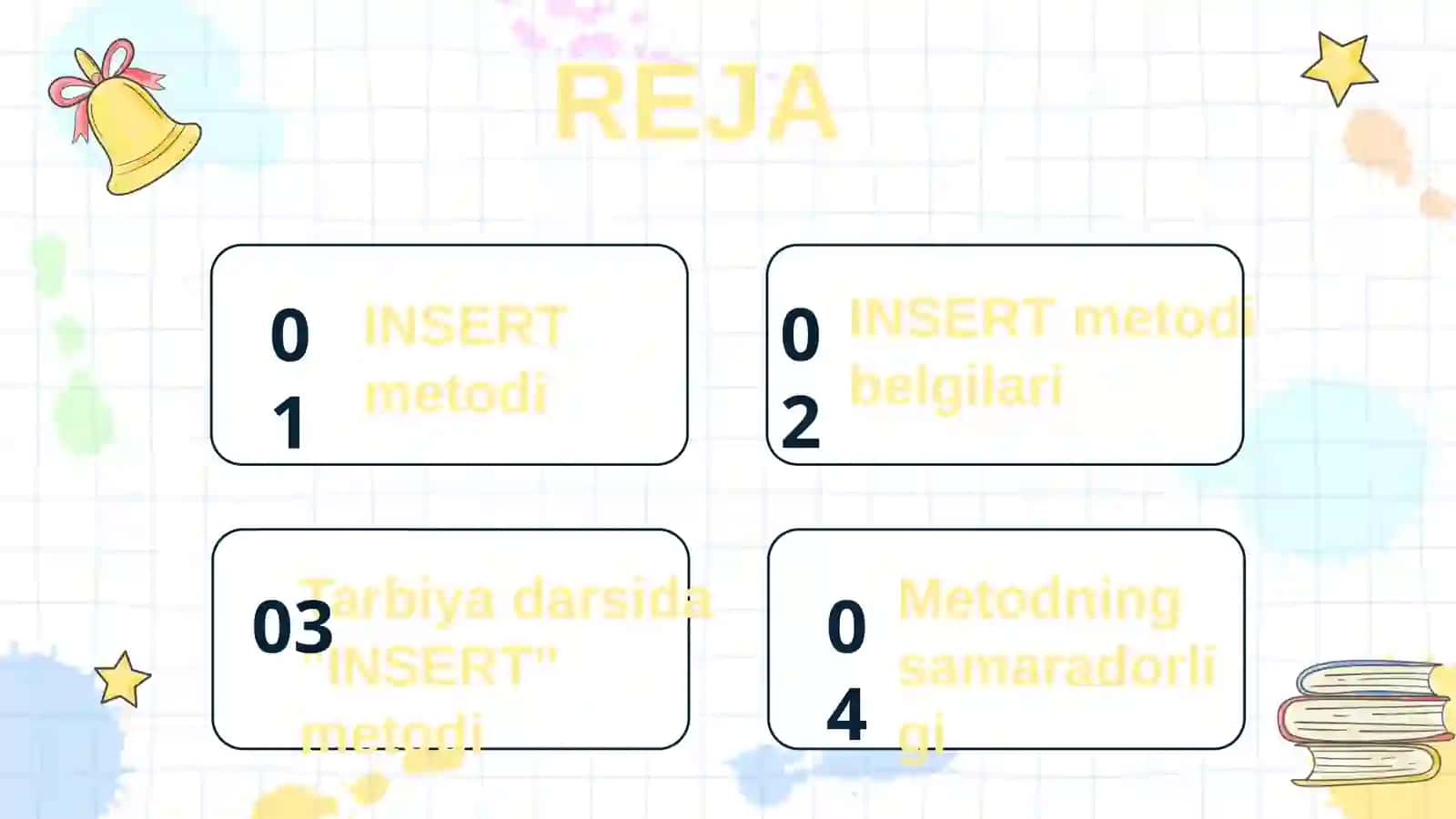INSERT (Interactive Noting System for Effective Reading and Thinking) metod 2