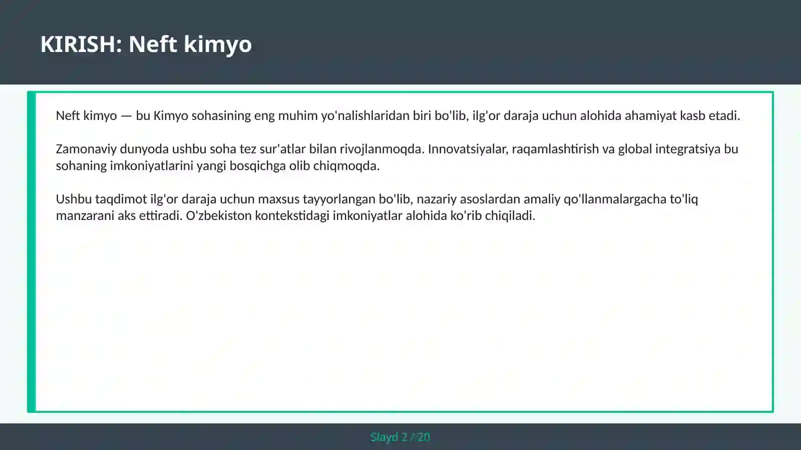 NEFT KIMYO 2