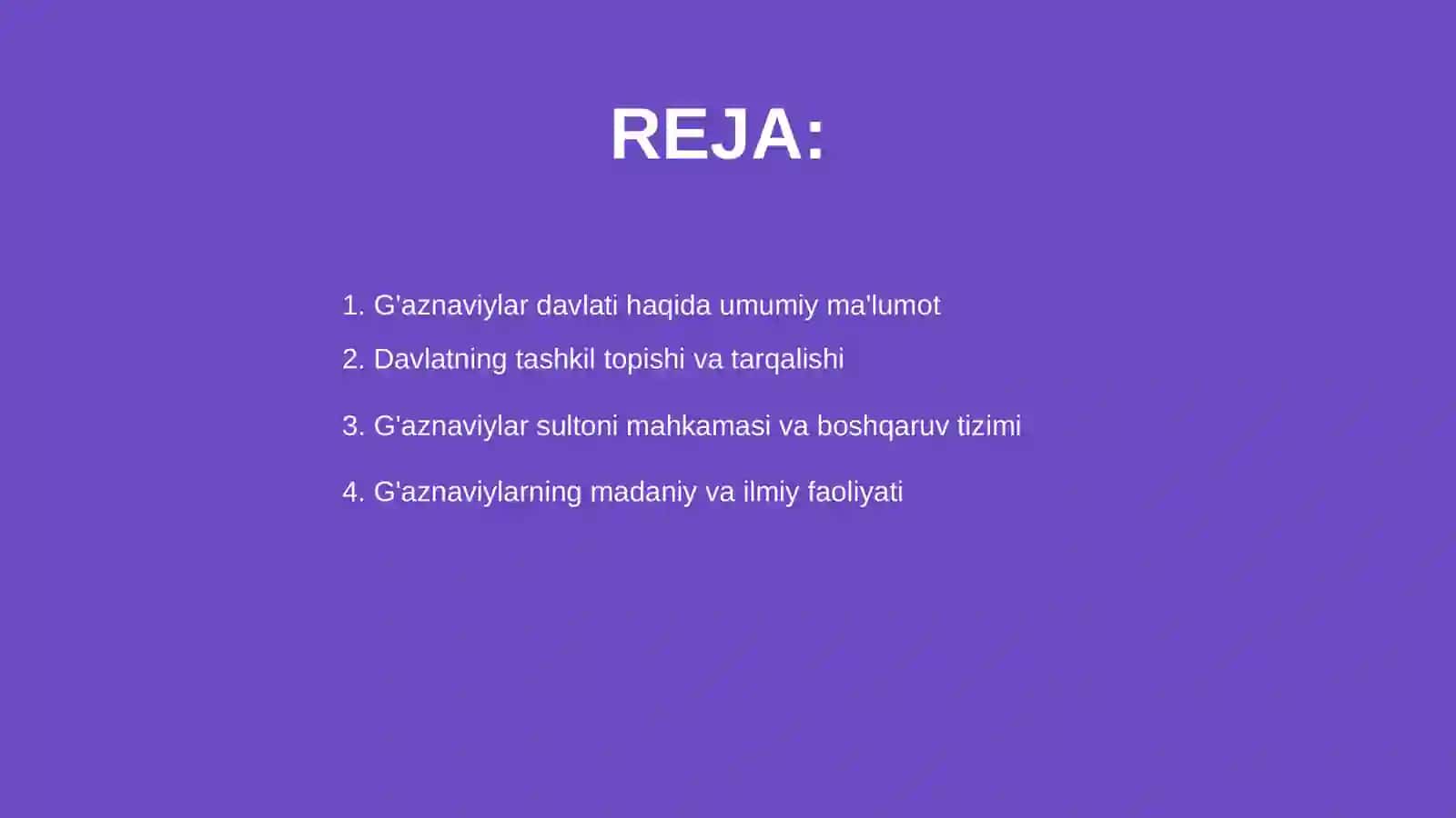 G'aznaviylar davlati tarixi 2