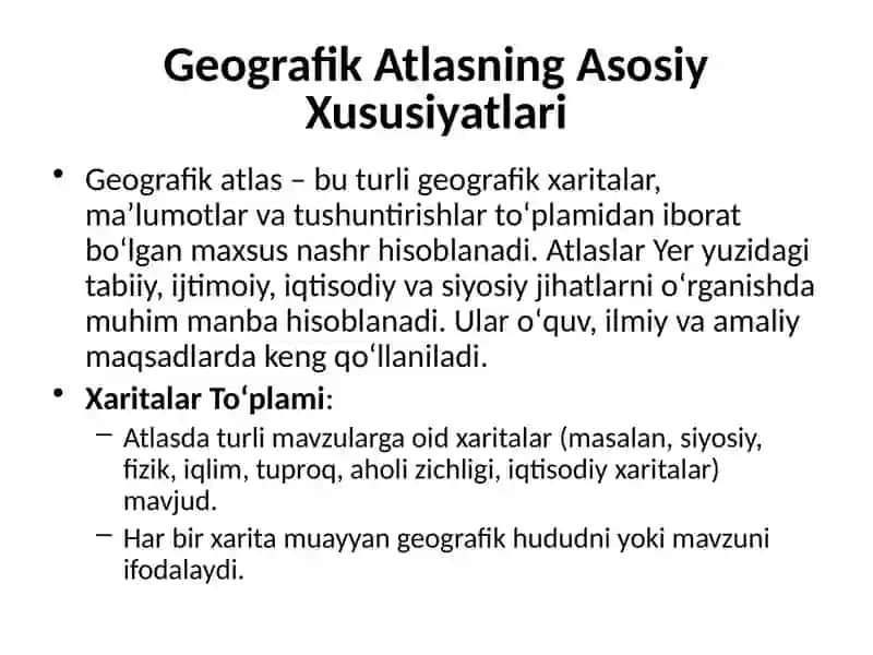 Geografik Atlas 2