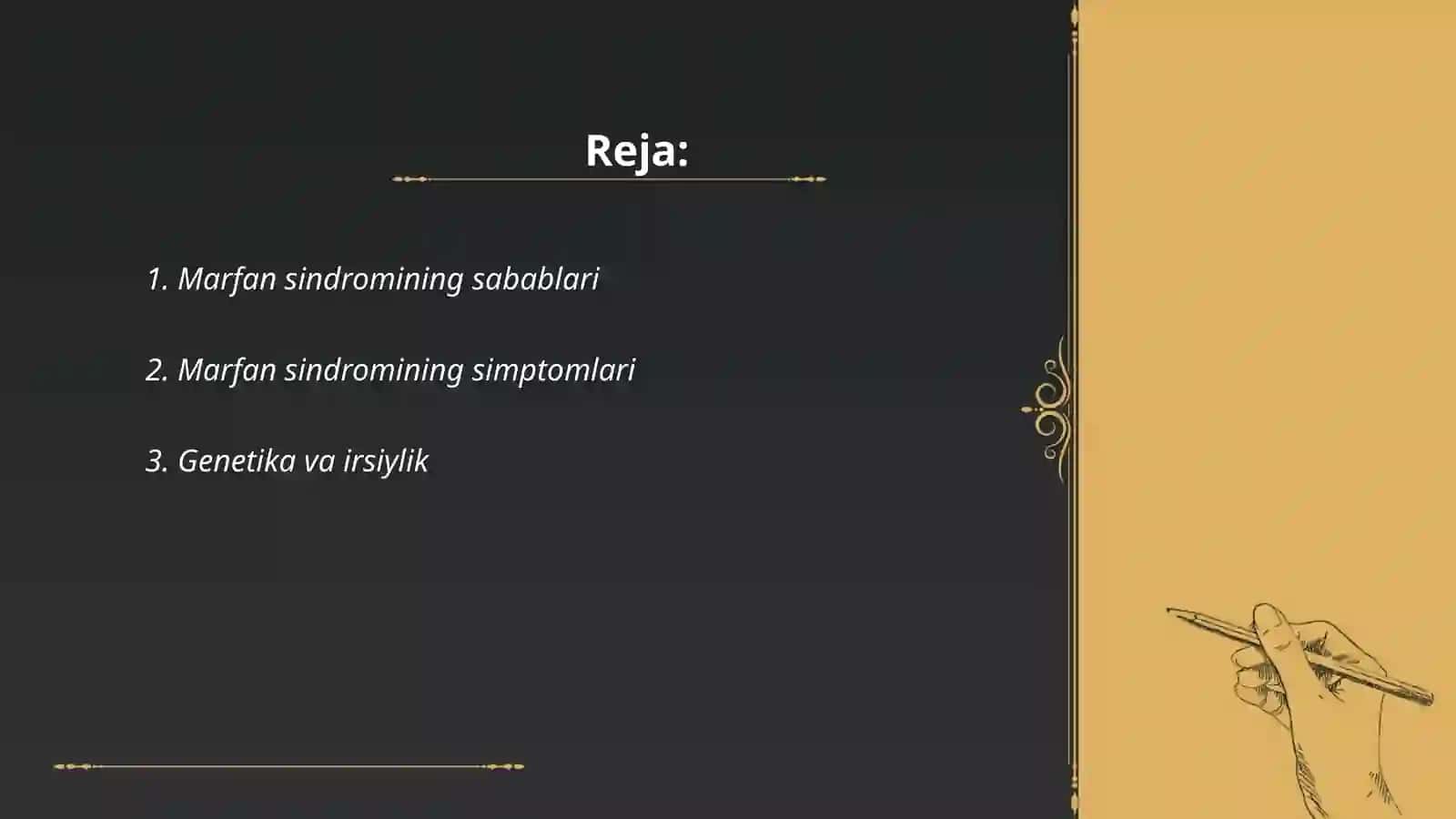 Marfan sindromi 2