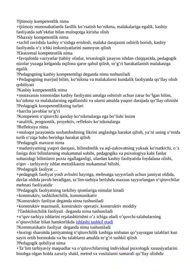 PEDAGOGICAL COMPETENCE UZB 2