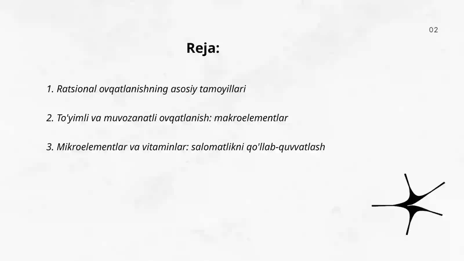 Ratsional ovqatlanish 2