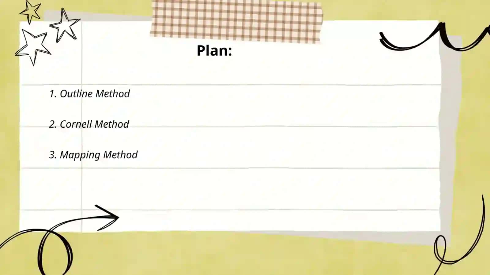 Note-making methods 2