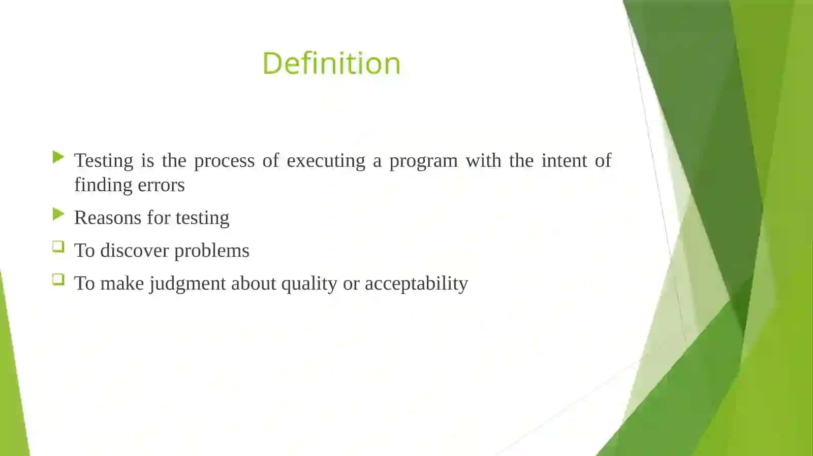 Software Testing 2