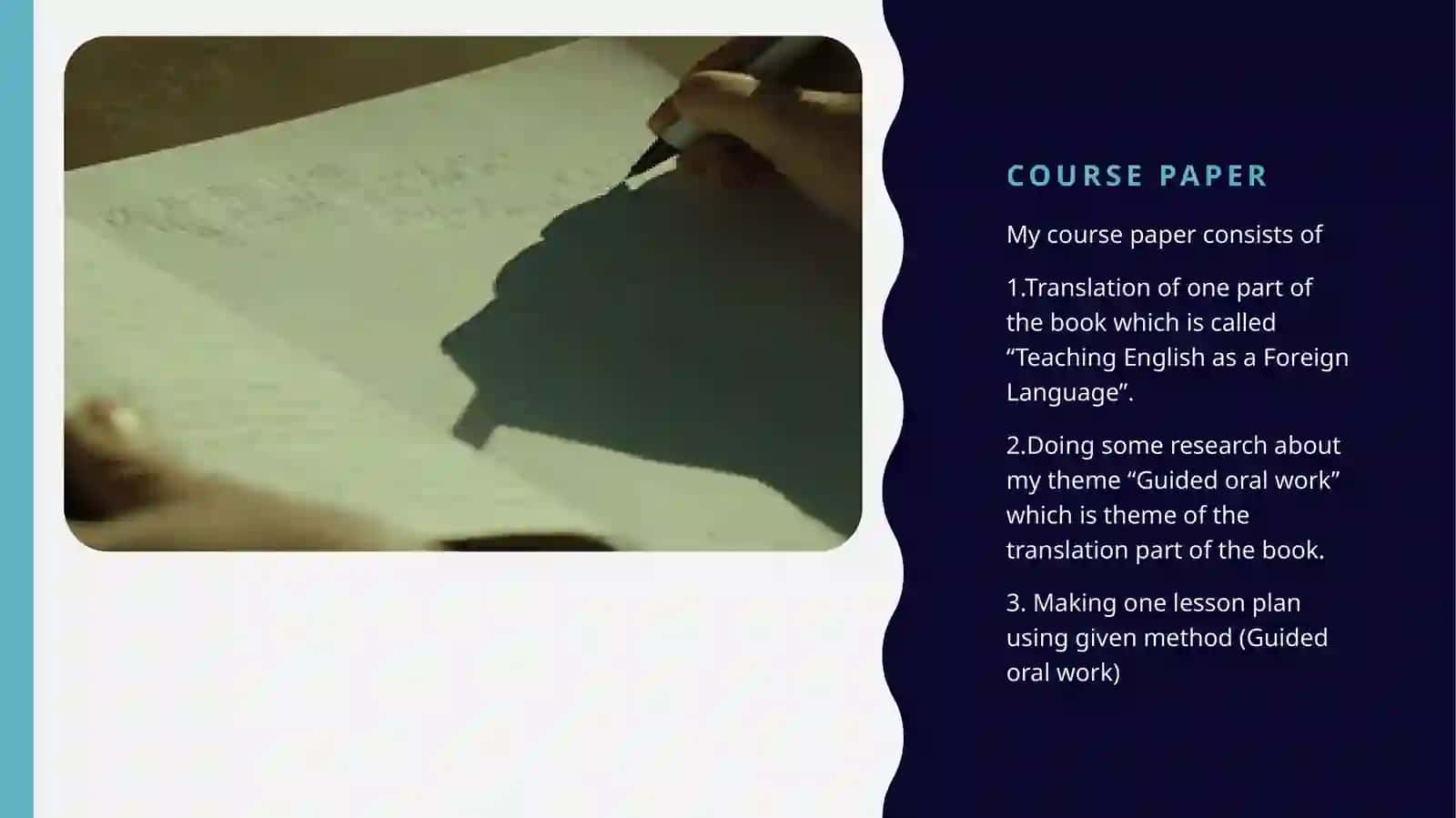 Guided oral work 2