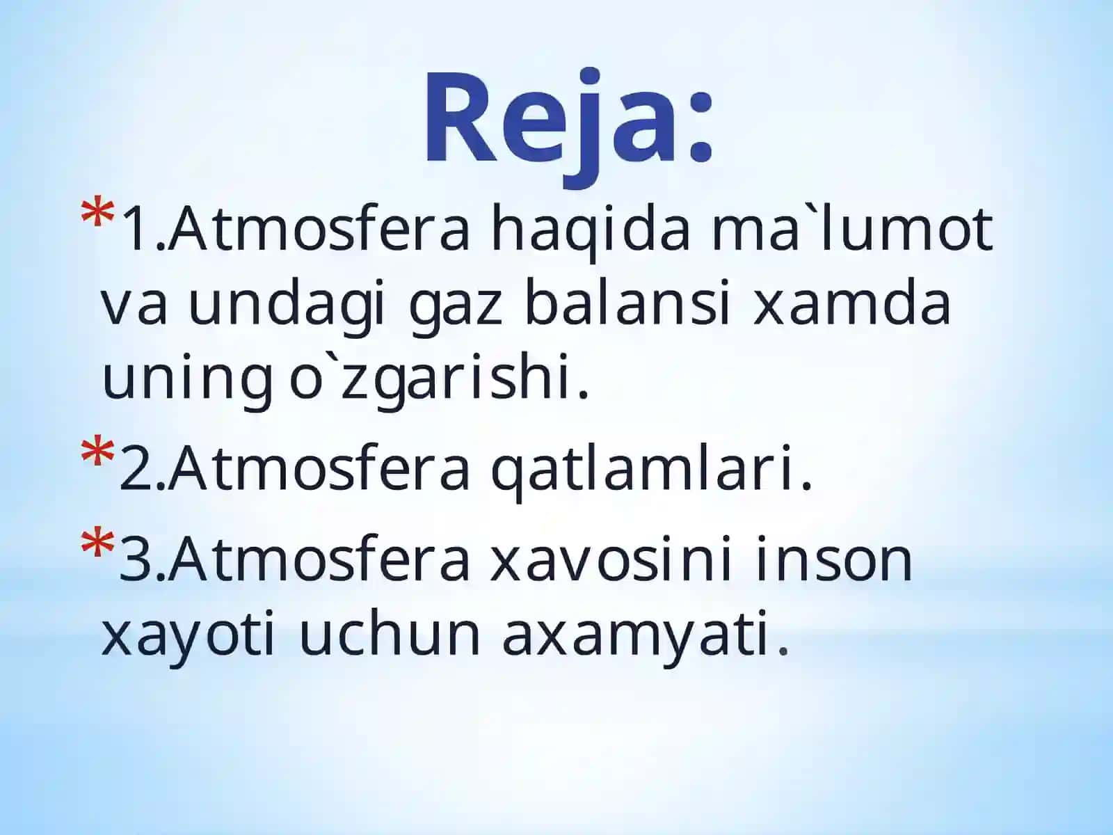 Atmosfera qatlami 2
