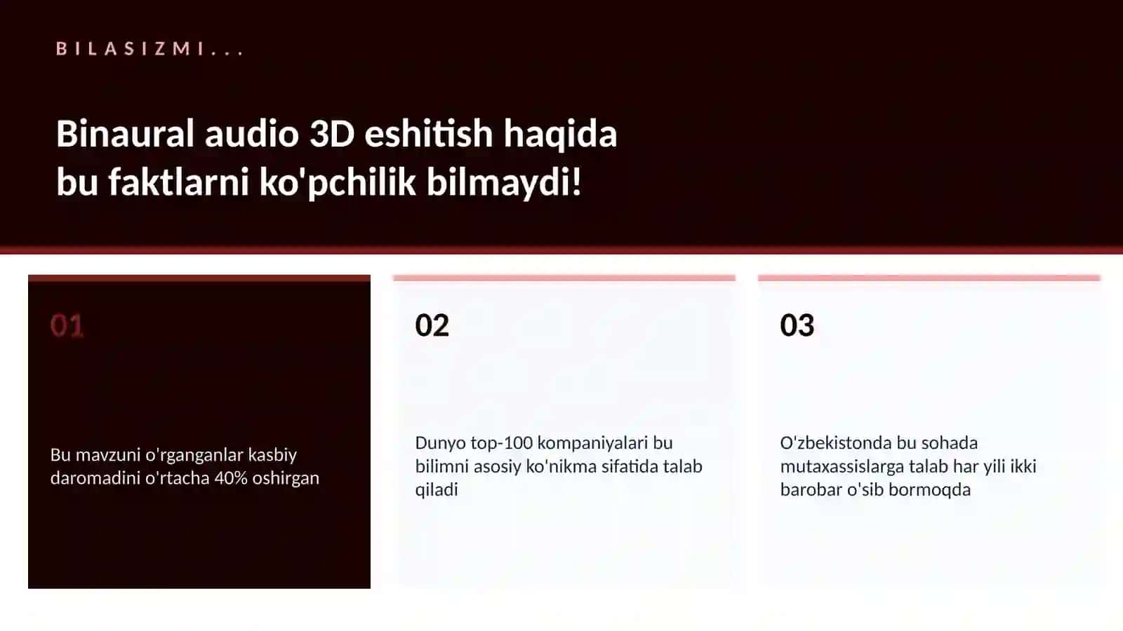 MUSIQA VA AUDIO TEXNOLOGIYALAR 2