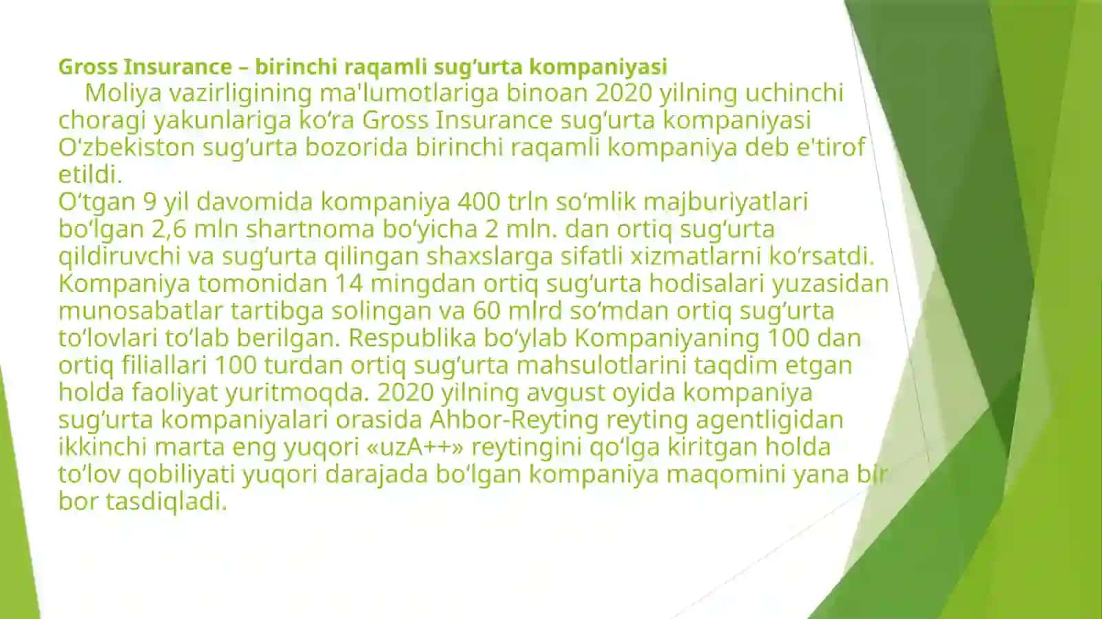 Gross Insurance 2
