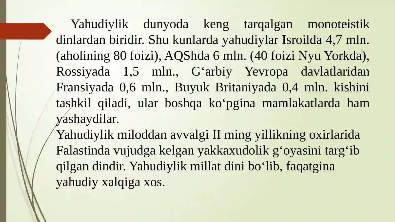 2-mavzu.Milliy dinlar 2