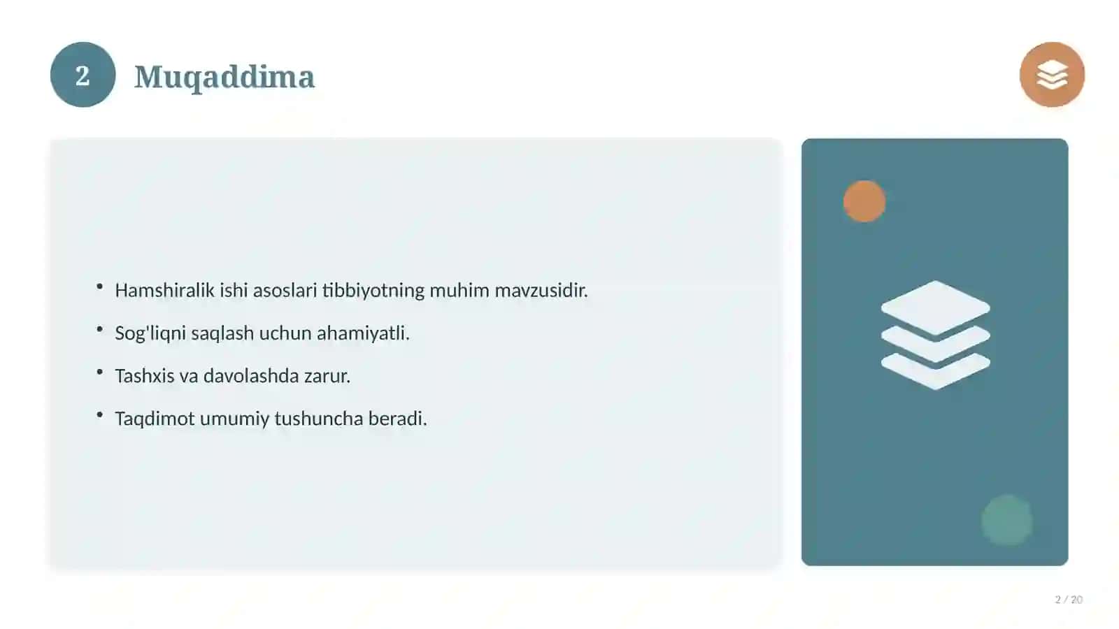 Hamshiralik ishi asoslari 2