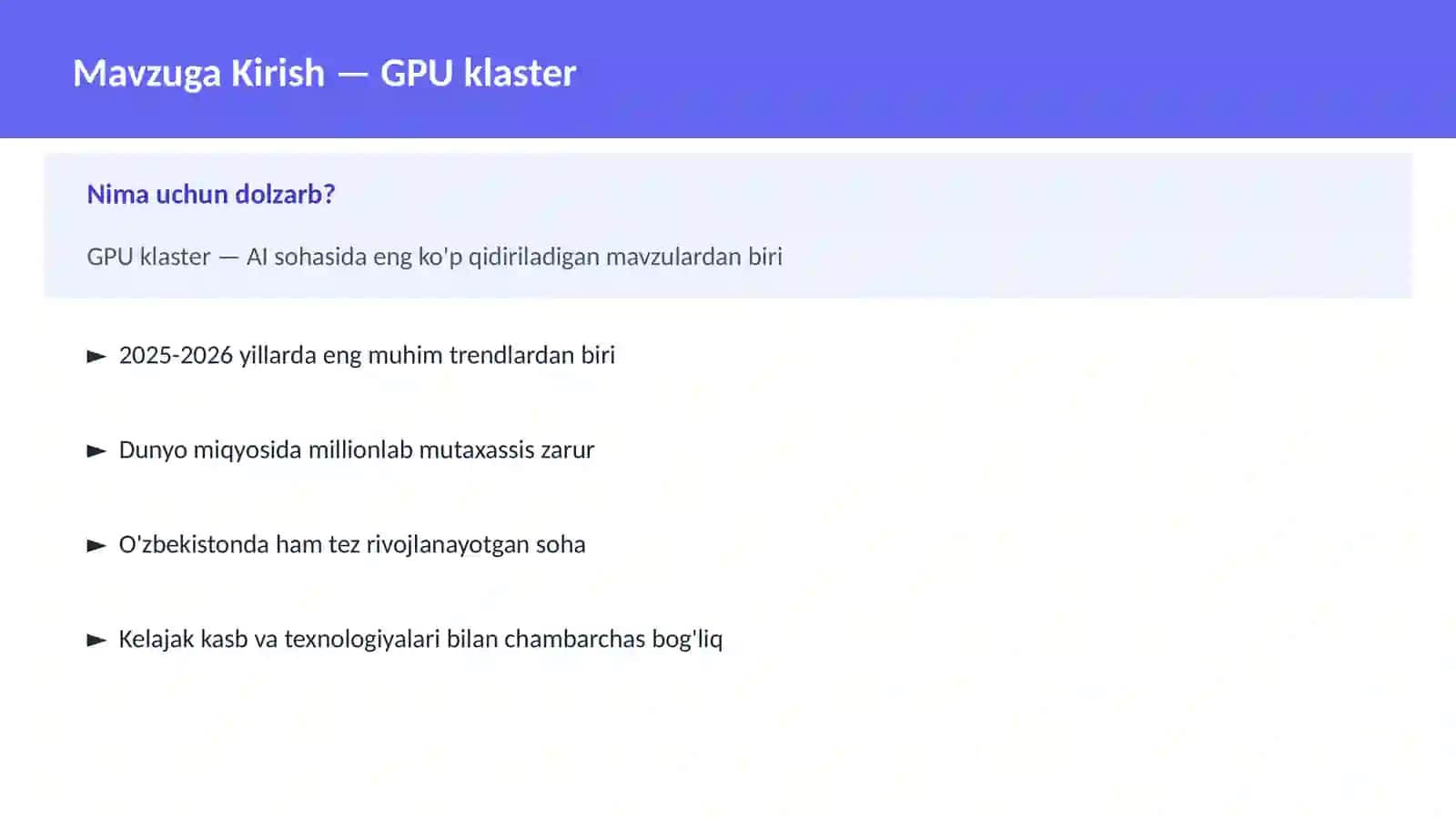 GPU klaster 2