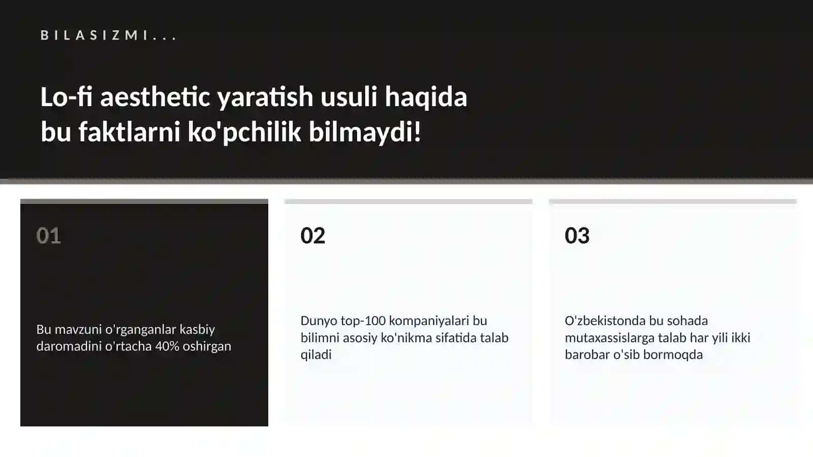 Lo-fi aesthetic yaratish usuli 2