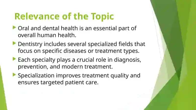 DENTAL SPECIALTIES 2