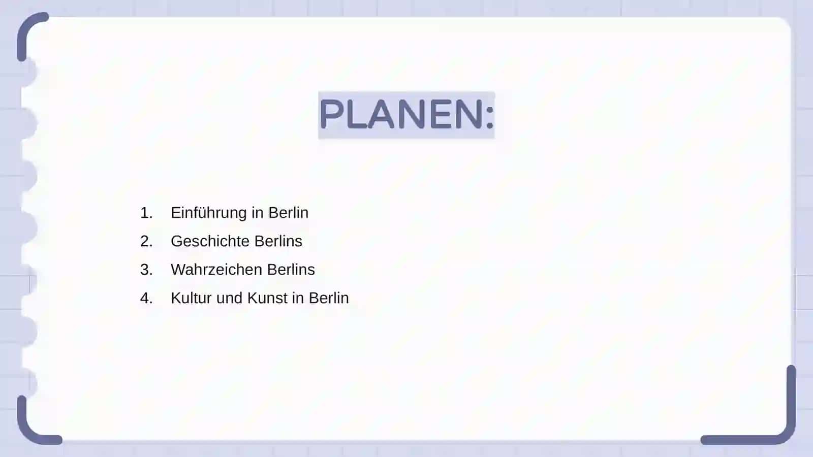 Über die Stadt Berlin 2